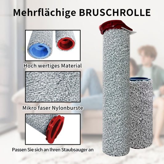 5 Piece Accessory Set for Roborock Dyad Pro/Dyad Pro Combo, 3 Brush Rollers, 2 HEPA Filters