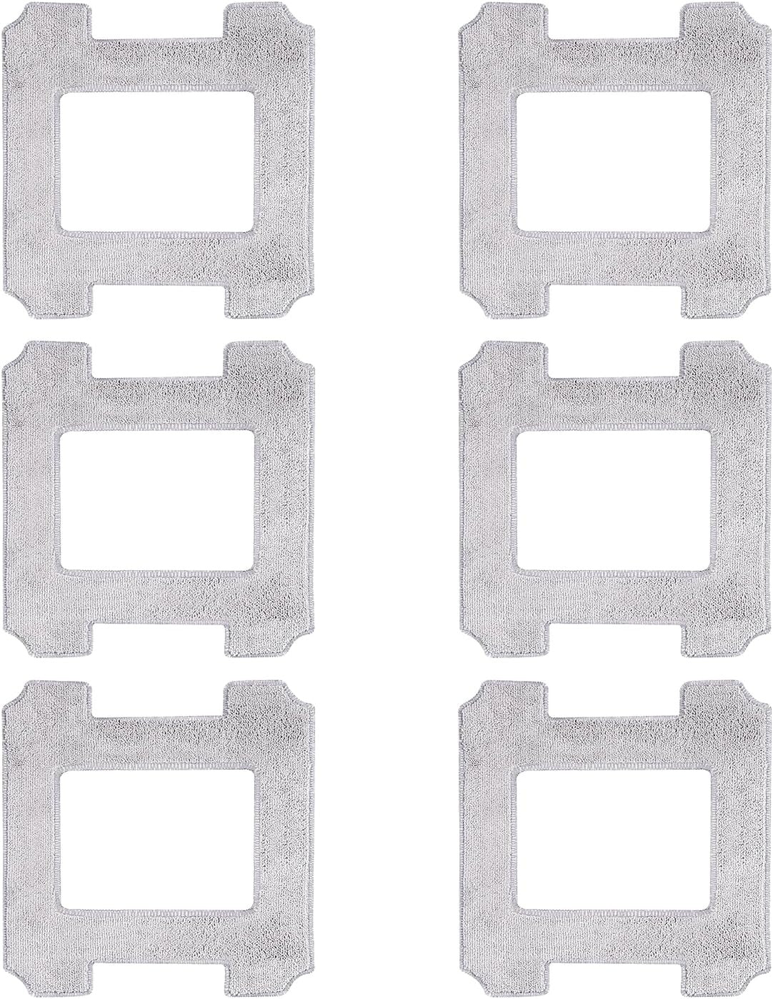 JYAILIFES Pack of 6 Accessories for Ecovacs Winbot W2 / W2 Omni Window Cleaning Robots, 6 Wipes Accessories