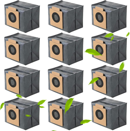 Pack of 8 X8 Pro Dust Bags Accessories for eufy Clean X8 Pro / X10 Pro Omni, Large Capacity Replacement Bag Accessories